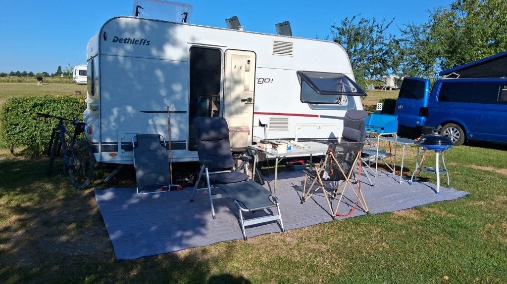 Dethleffs C'Go 430QS, Caravans en Kamperen, Caravans, Particulier, Dethleffs, 5 tot 6 meter, 1000 - 1250 kg