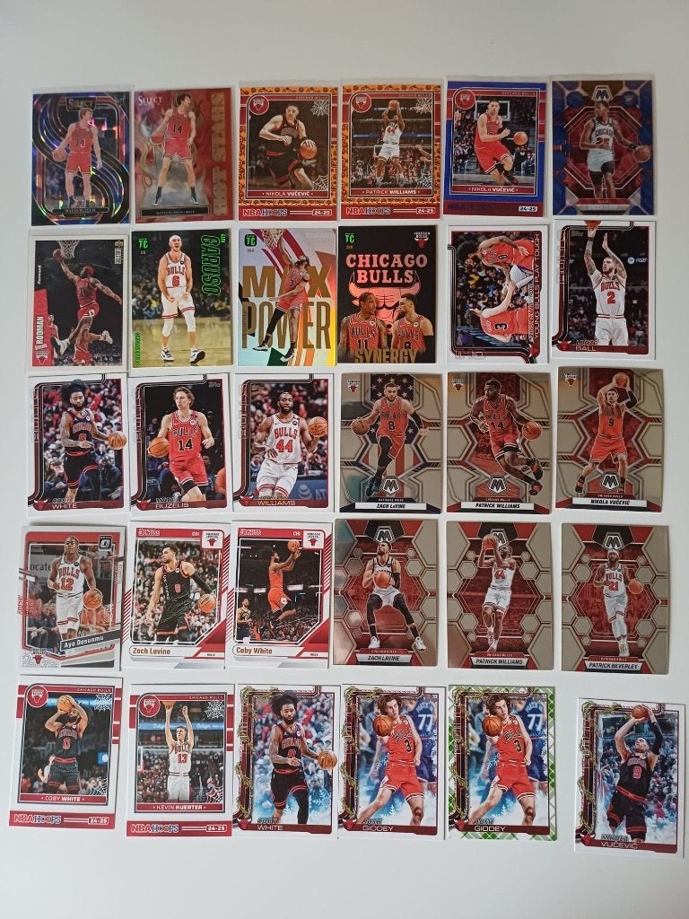 NBA cards Chicago Bulls, Enlèvement, Neuf, Plusieurs images