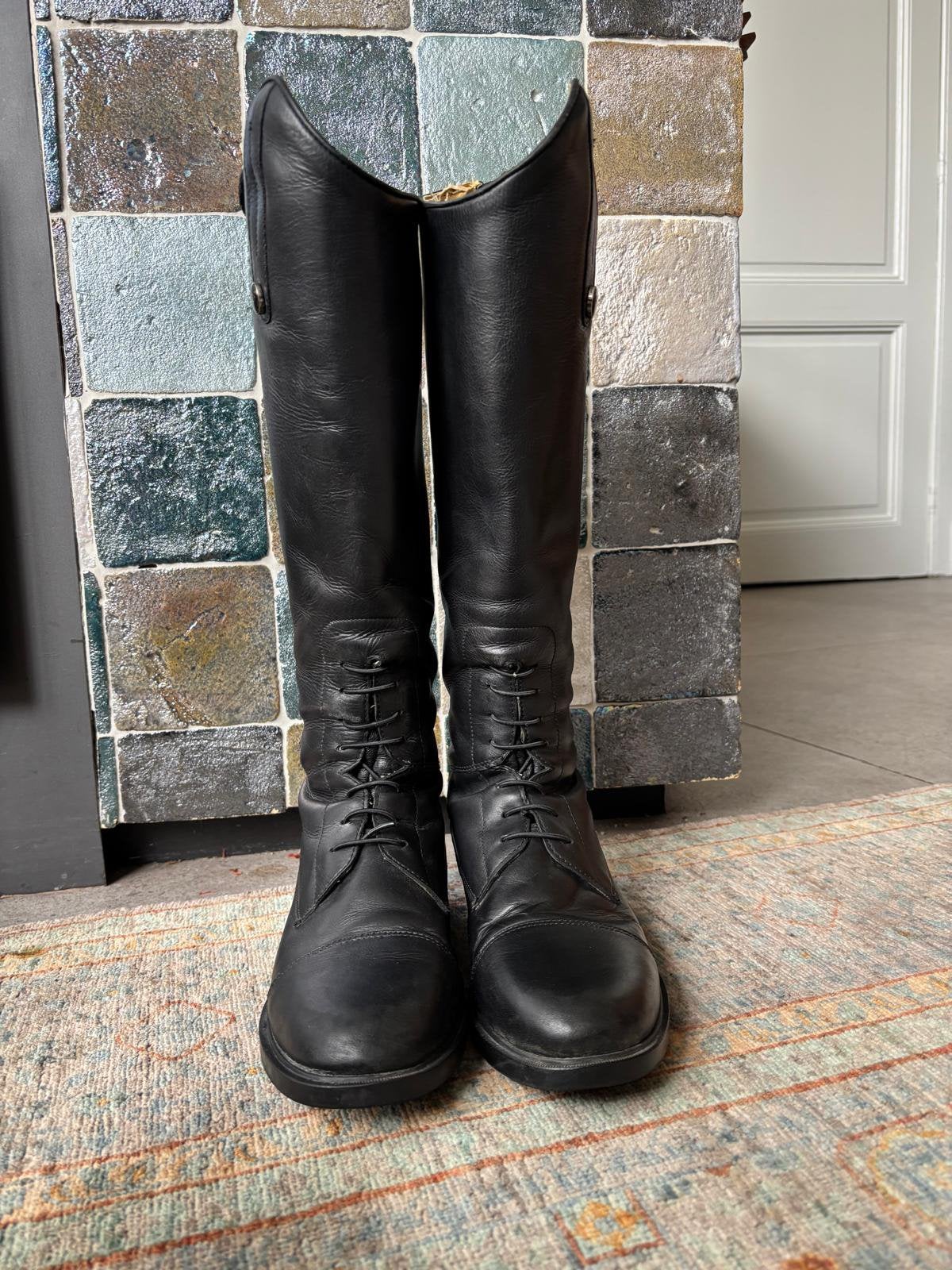 Bottes d'équitation QHP taille 38, Animaux & Accessoires, Vêtements d'équitation, Obstacle, Femmes, Enlèvement, Utilisé