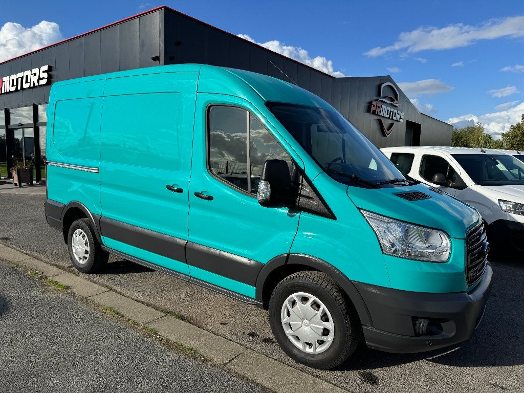 Ford Transit L2H2 2.0 td automaat 1st eig ohboek carplay gps, Achat, Euro 6, Entreprise, 3 places