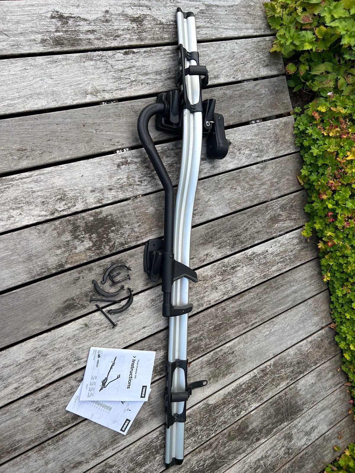 Thule ProRide 591 fietsdrager, Auto diversen, Fietsendragers, Gebruikt, Fietsendrager-accessoire, 1 fiets, Ophalen
