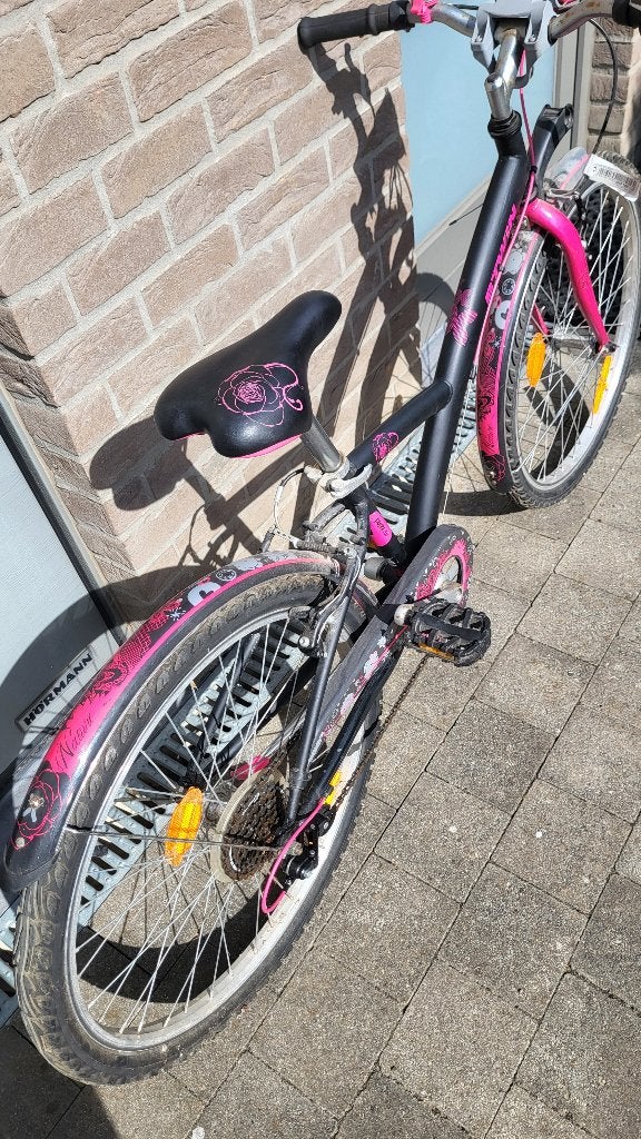 Velo pour fille, Frein sur jante, Frein à main, Enlèvement, Utilisé