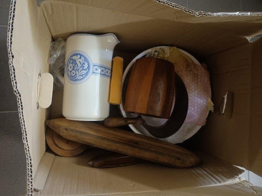 Lot pour brocante, Enlèvement