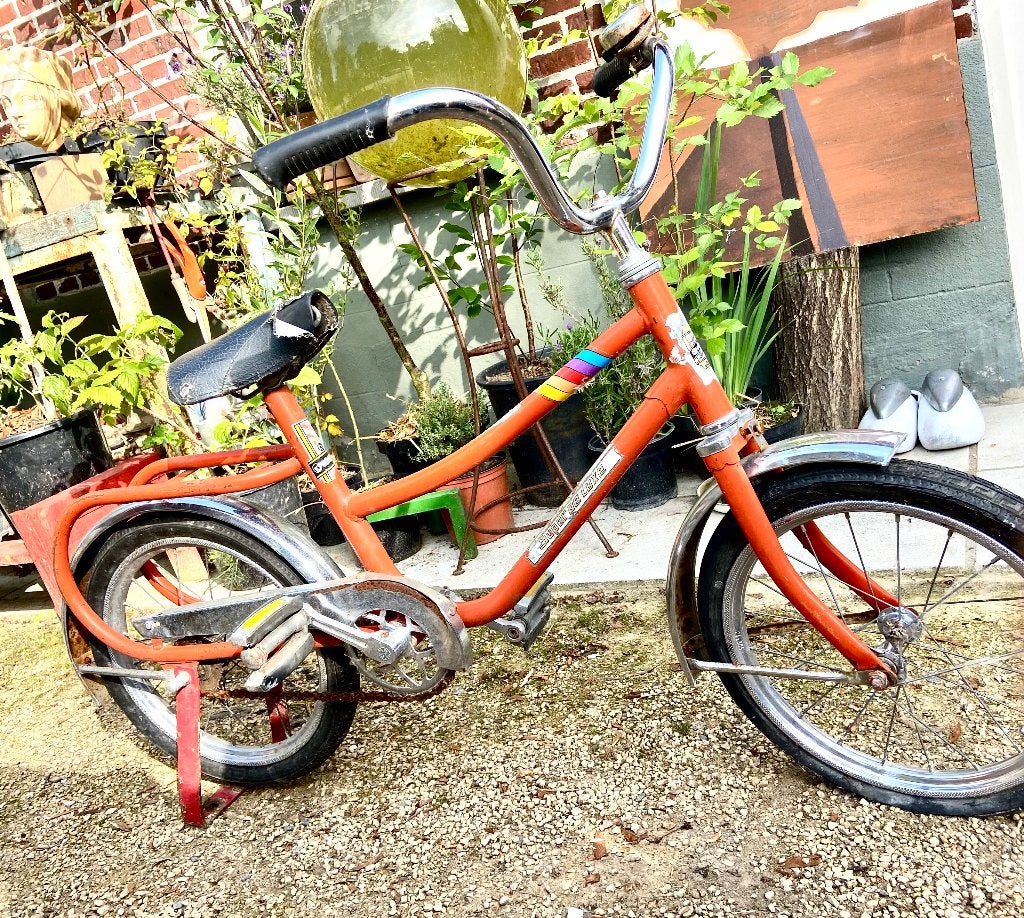 Vintage kinderfiets, Ophalen, Gebruikt