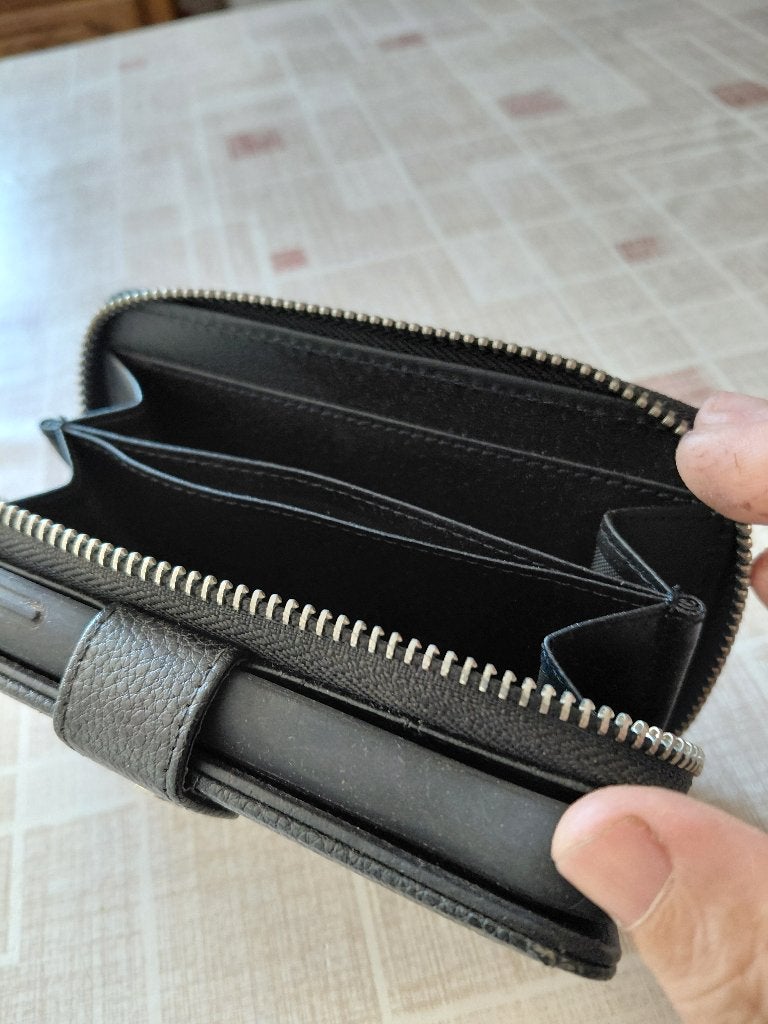 geldbeugel, Handtassen en Accessoires, Portemonnees, Nieuw, Overige merken, Zwart, Met knipsluiting, Ophalen