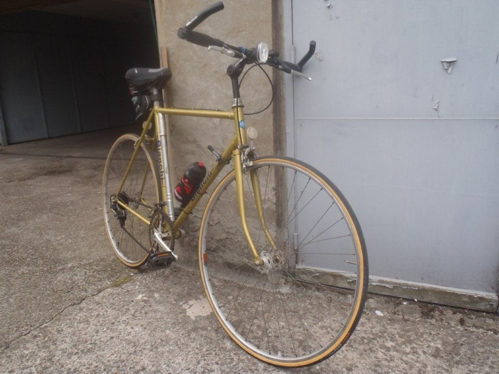 VIntage koersfiets Bianchi jaar 1978, Fietsen en Brommers, Minder dan 10 versnellingen, Gebruikt, Velgrem, Overige maten