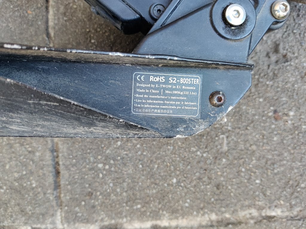 Trottinette E twow S2 Booster, Ophalen, Gebruikt, E twow