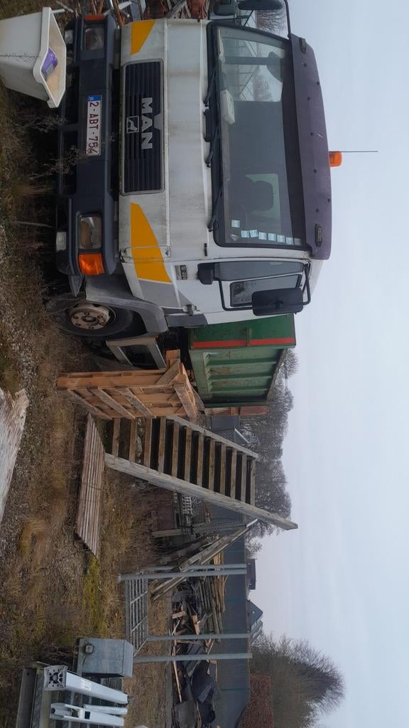 Vrachtwagen MAN containercamion, Ophalen, MAN