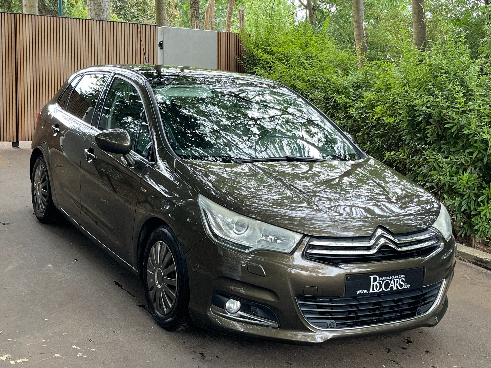 Citroën C4 1.6HDI Xenon-Navi-Pano-Verw.Leer-BT-Pdc-15", Autos, Cuir, Entreprise, Carnet d'entretien, Noir