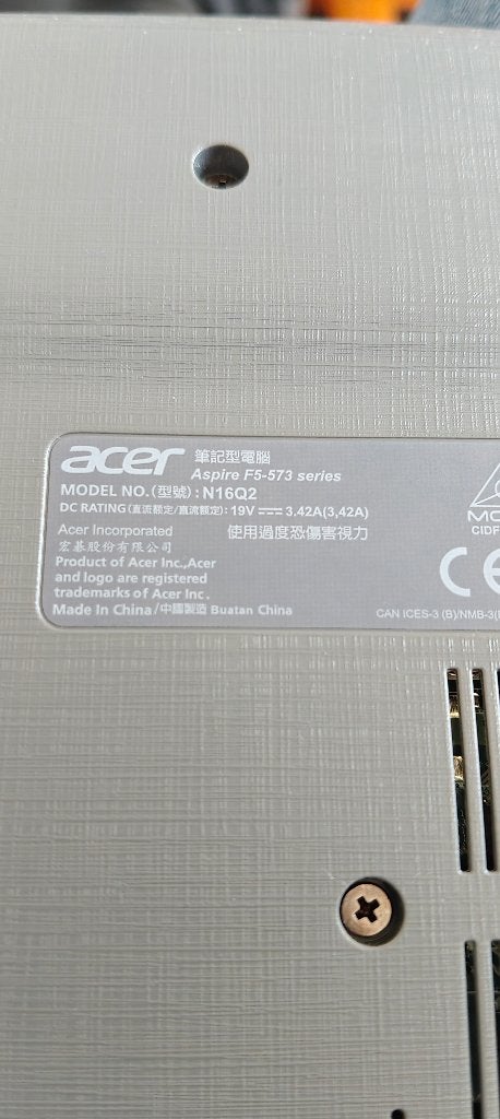 ordinateur portable Acer aspire F5-573, Informatique & Logiciels, Enlèvement ou Envoi, 8 GB, Utilisé, Gaming