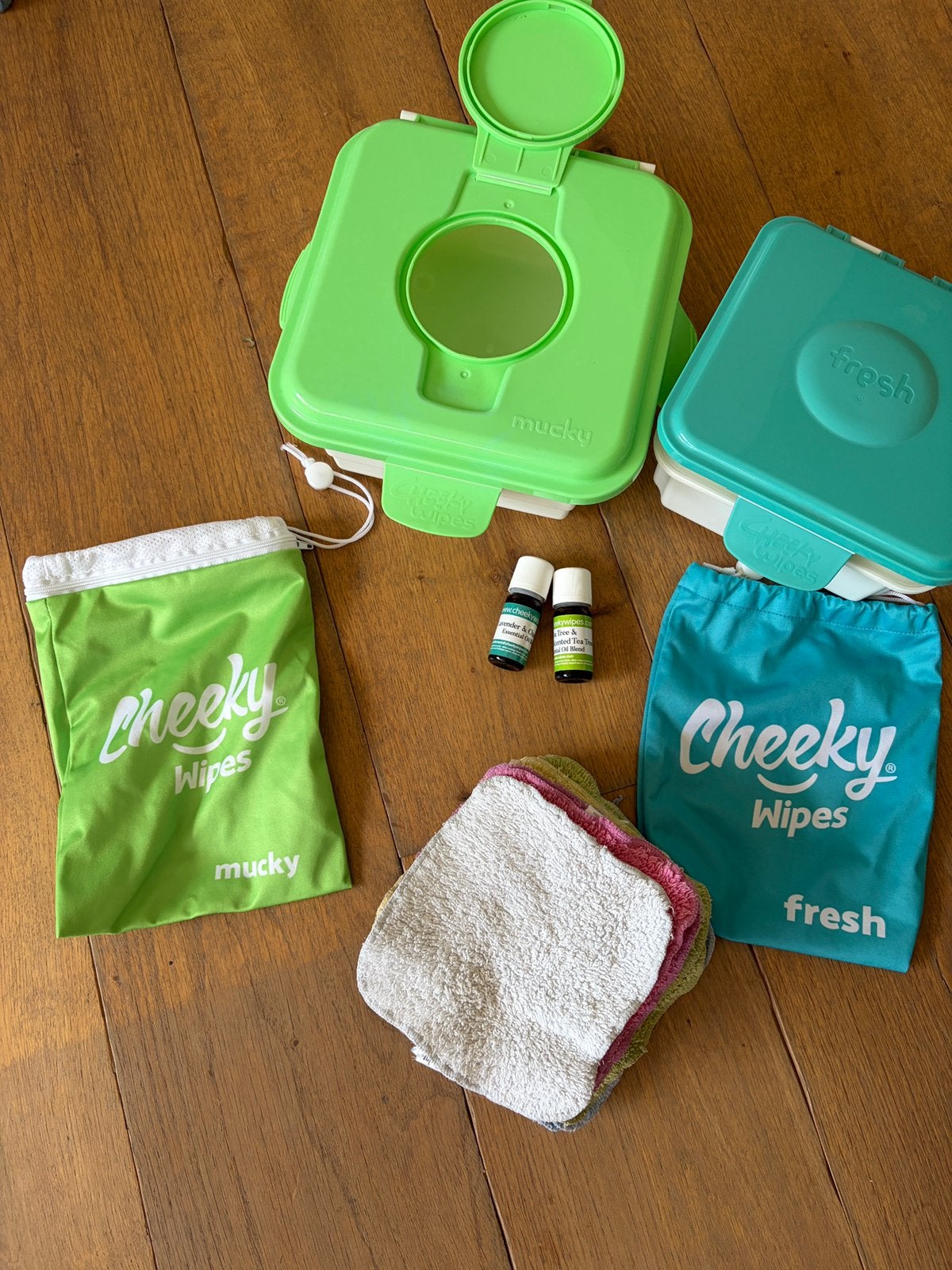 Cheeky wipes - bijna volledig pakket, Enfants & Bébés, Bains & Soins, Autres marques, Enlèvement ou Envoi, Utilisé, Autres types