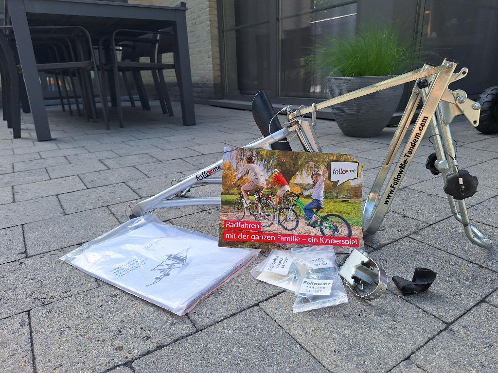 Followme tandem, Fietsen en Brommers, Ophalen, Gebruikt