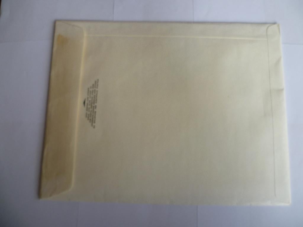 S&W BRIEF PAPIER MET ENVELOPPEN WILLY VAN DER STEEN UIT 1986, Enlèvement ou Envoi, Willy Vandersteen, Série complète ou Série