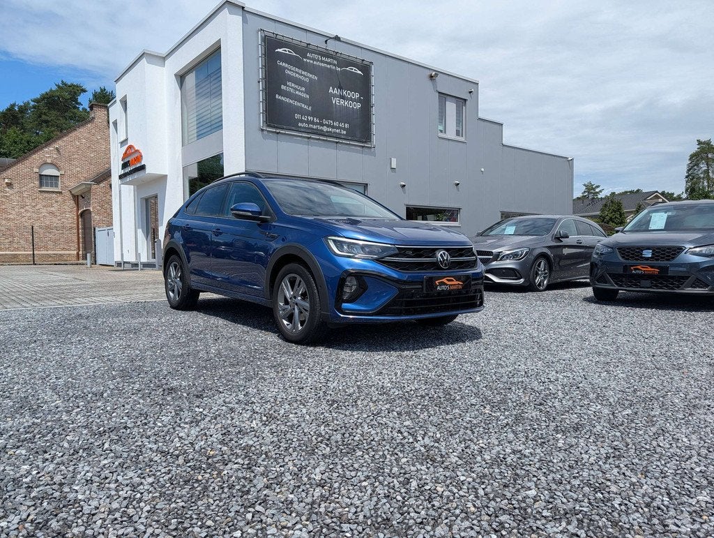 Volkswagen Taigo 1.0 TSI R-Line | NAVI/CARPLAY | CAMERA | AC, Auto's, Volkswagen, Stof, Gebruikt, Euro 6, Blauw