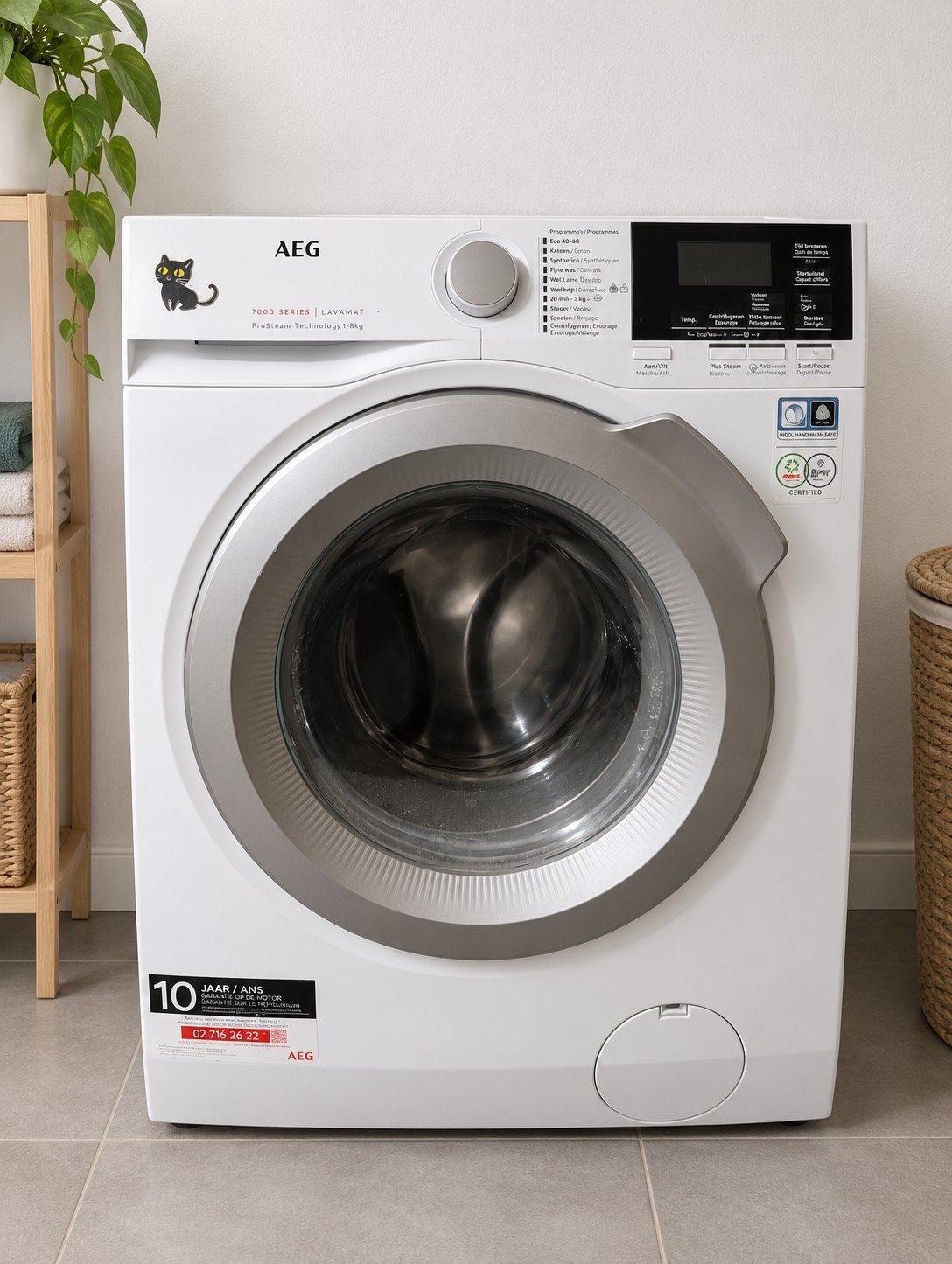Machine à laver AEG Prosteam 4 ans, Enlèvement