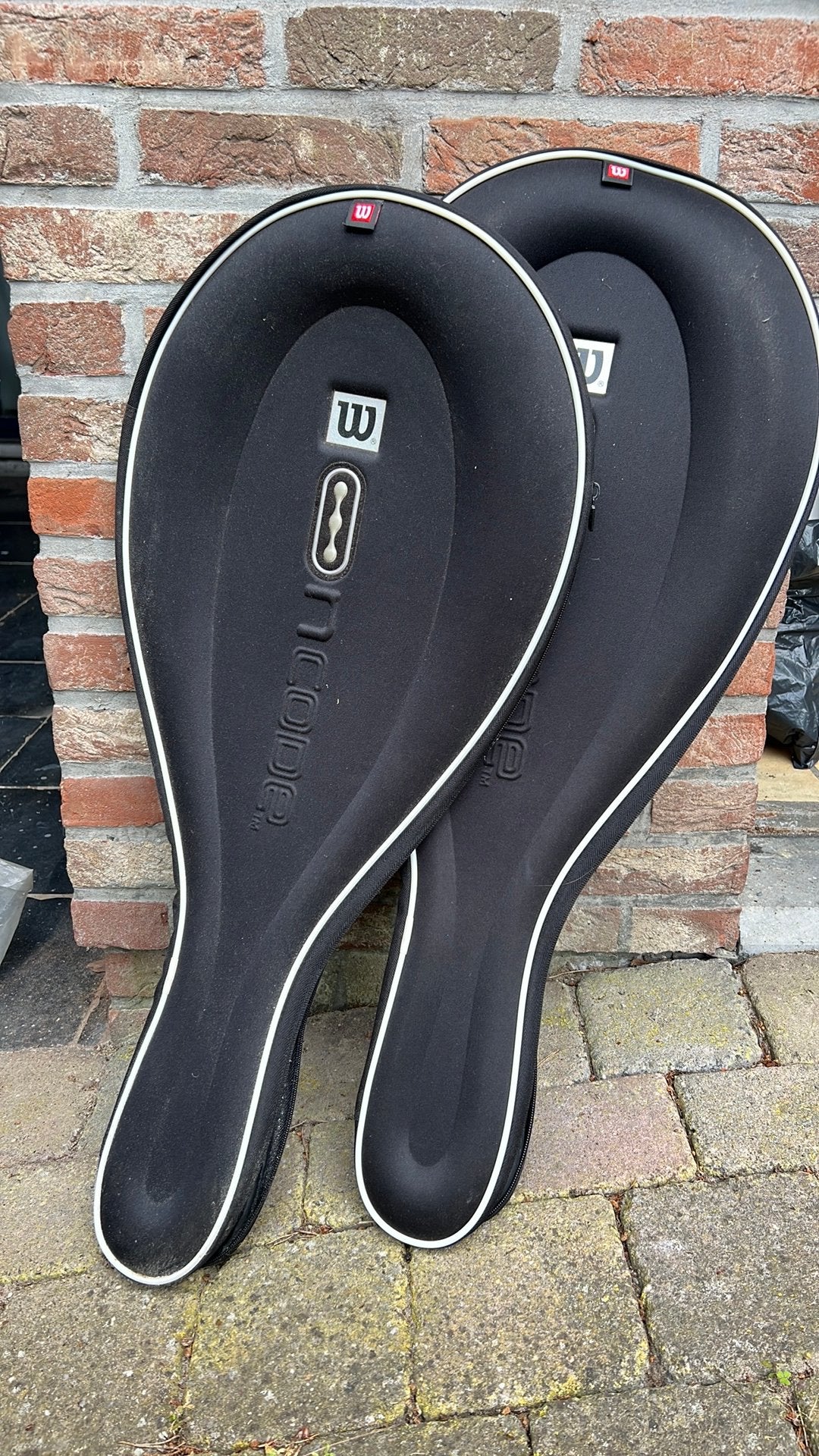 Tennis racket hoes Wilson, Sport en Fitness, Tennis, Ophalen, Zo goed als nieuw, Racket, Wilson
