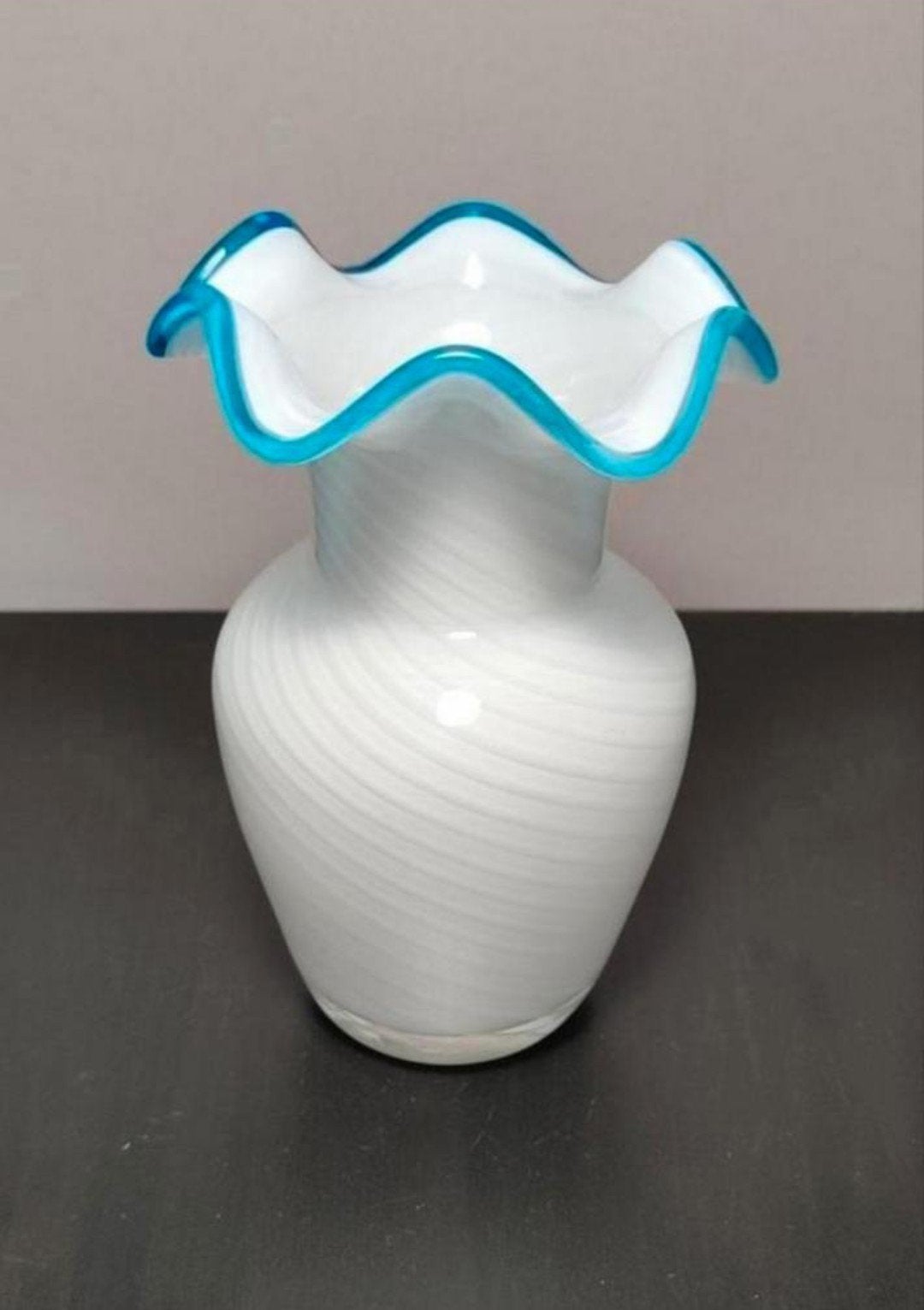 Vintage vaas Murano glas, Antiek en Kunst, Ophalen of Verzenden