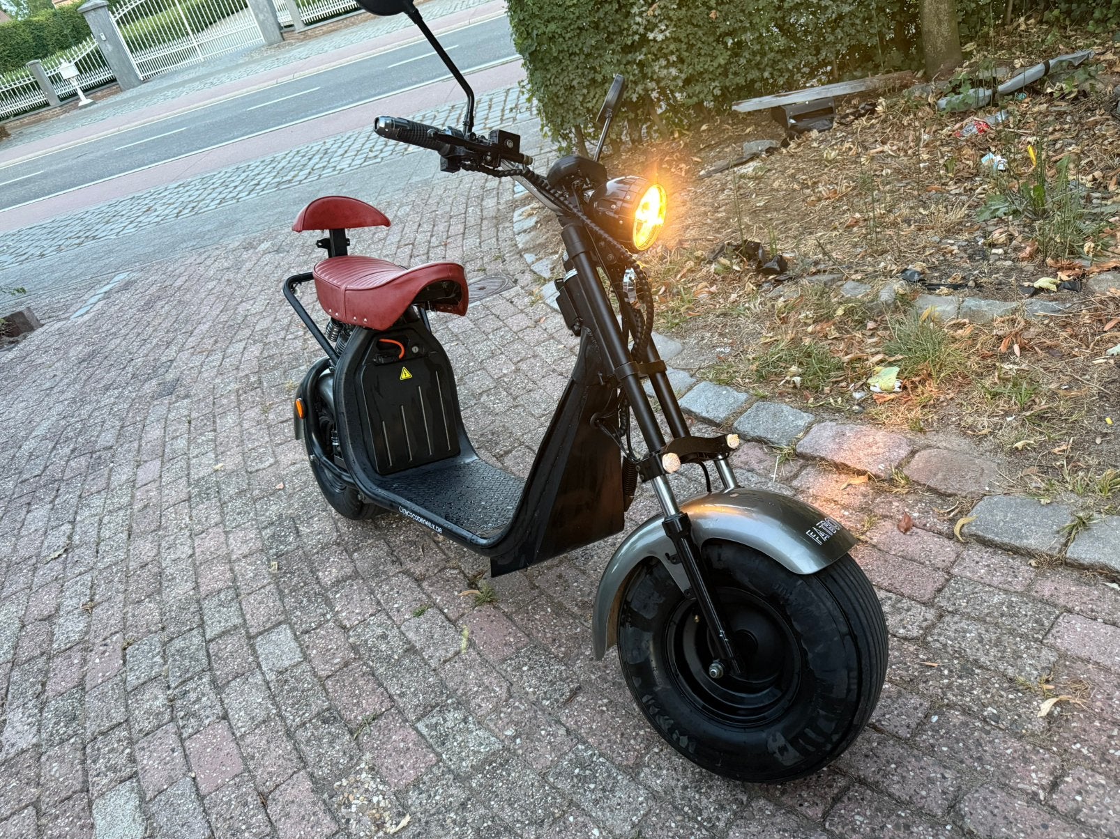 koop – Fatboy elektrische scooter B-klasse, Fietsen en Brommers, Ophalen, Zo goed als nieuw