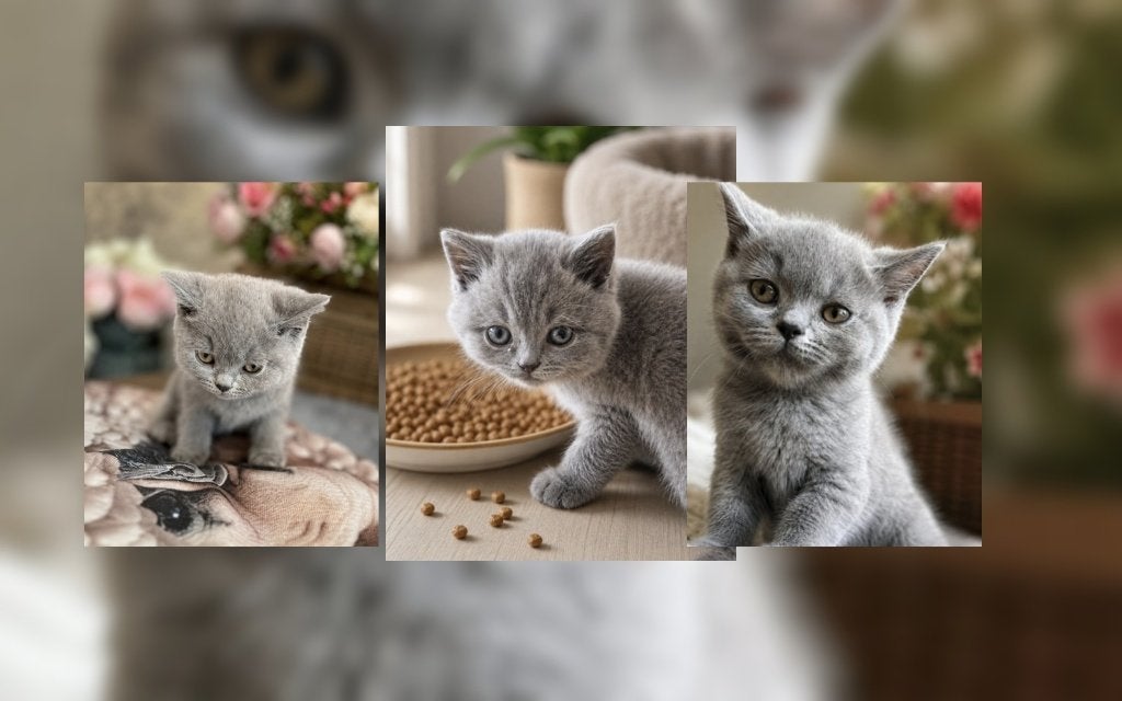 Britse korthaar kittens, Dieren en Toebehoren, Kater, Met stamboom, 0 tot 2 jaar