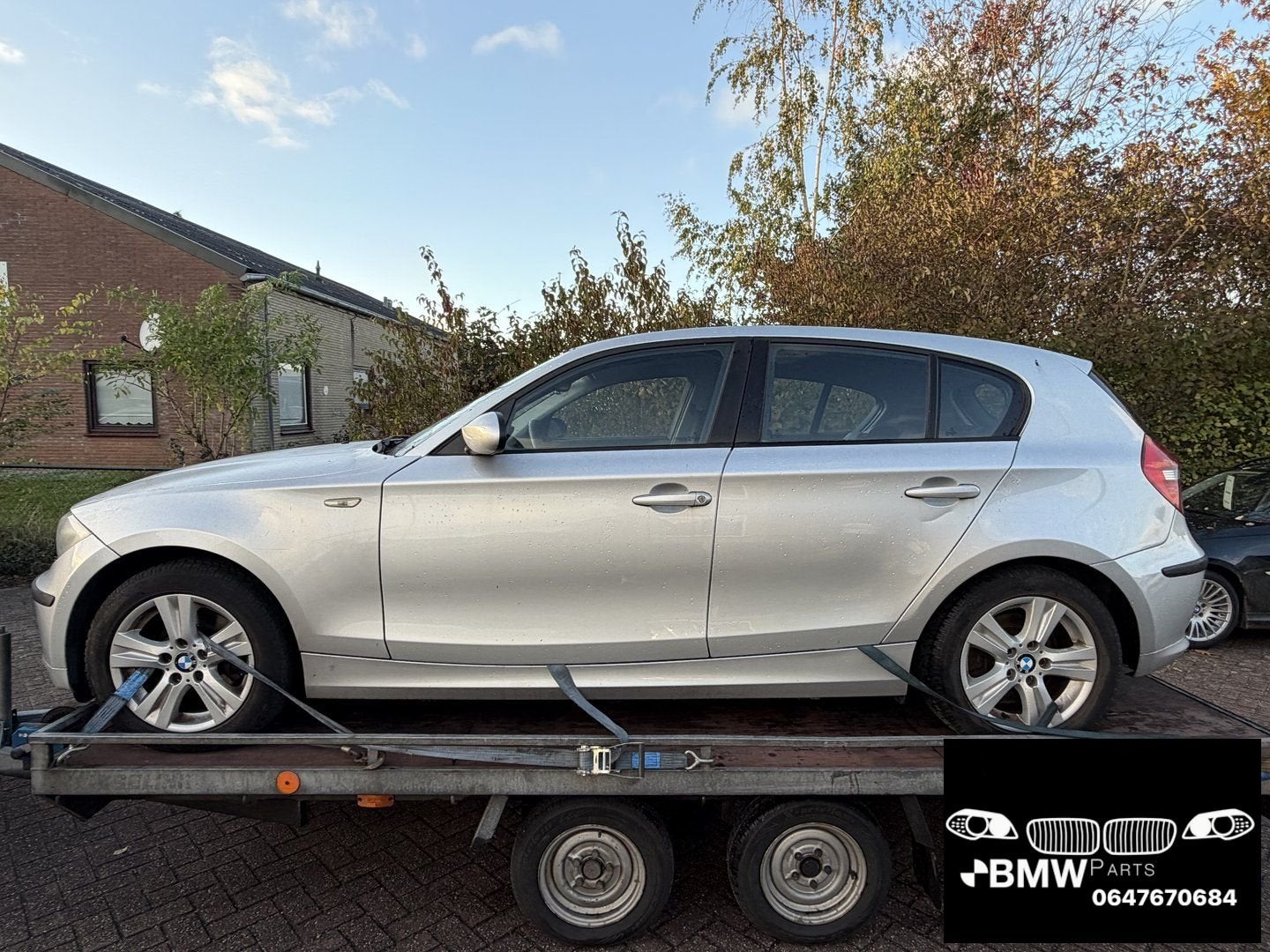 Alle onderdelen Bmw 1-Serie E81 E87 LCI N43 zilver, -, Origine de la pièce connue, Utilisé, -