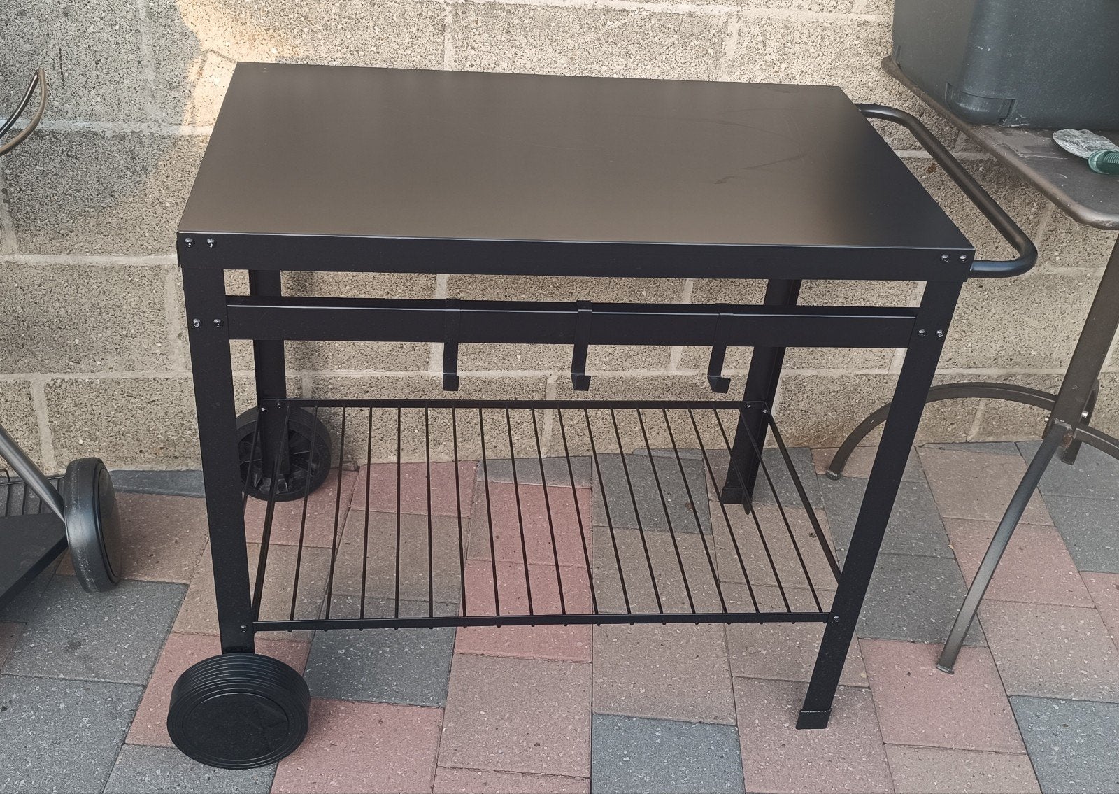 Serveer wagen of BBQ tafel nieuw in doos, Tuin en Terras, Ophalen