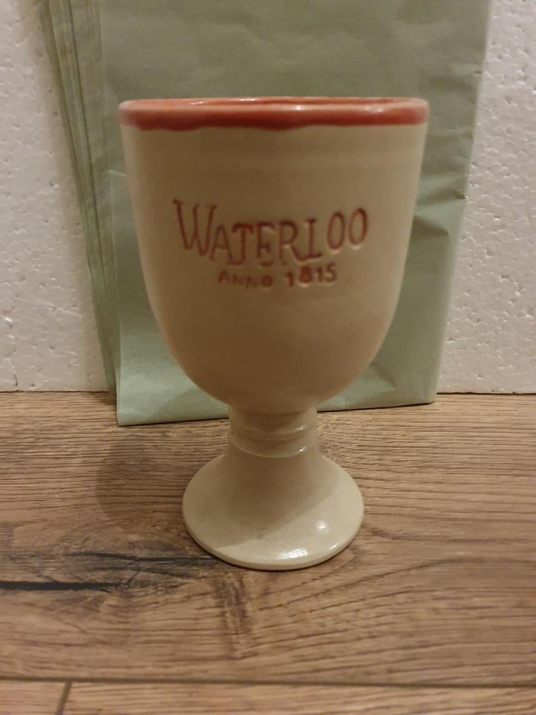 Bierpot - Waterloo -, Verzamelen, Biermerken, Ophalen of Verzenden, Gebruikt, Glas of Glazen, Overige merken