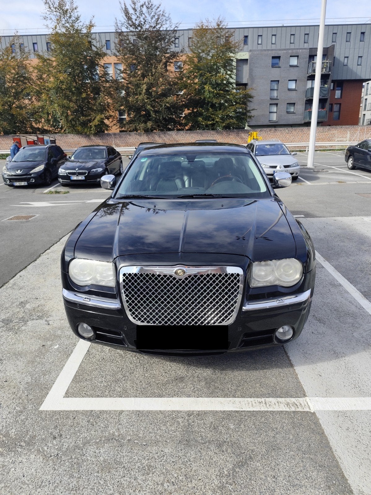Chrysler 300c 2009 1er propriétaire, Auto's, Automaat, 3500 cc, Zwart, Leder