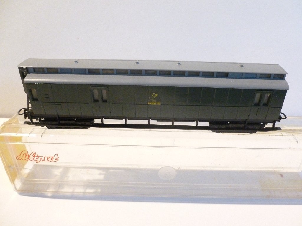 TRAINS HO, Ophalen of Verzenden, Gelijkstroom, Wagon, Liliput