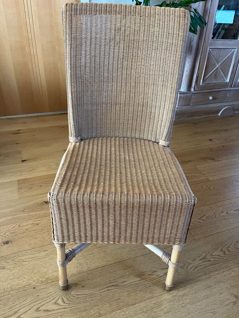 2 Vincent sheppard Lloyd Loom collection stoelen, Huis en Inrichting, Ophalen, Gebruikt, Loyd loom, Twee