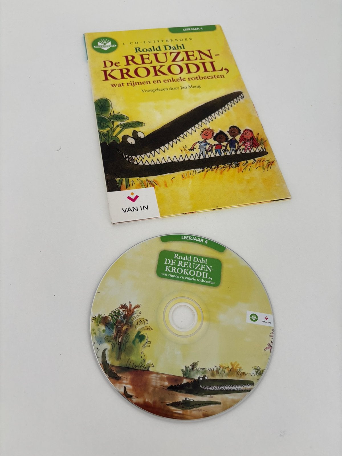 Luisterboek-De Reuzen-krokodil- Roald Dahl, Ophalen of Verzenden, Cd