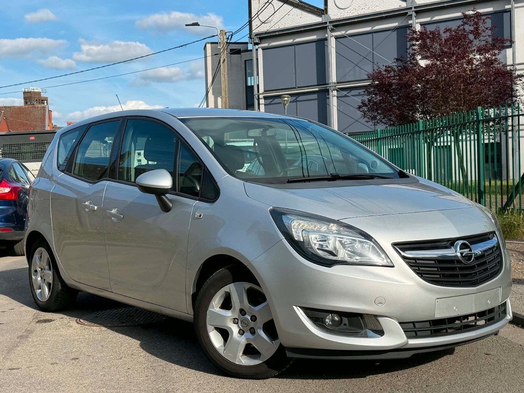 Opel Meriva 1.4i - Airco - Bluetooth - Carnet - Euro6b, Argent ou Gris, Achat, 140 g/km, Euro 6