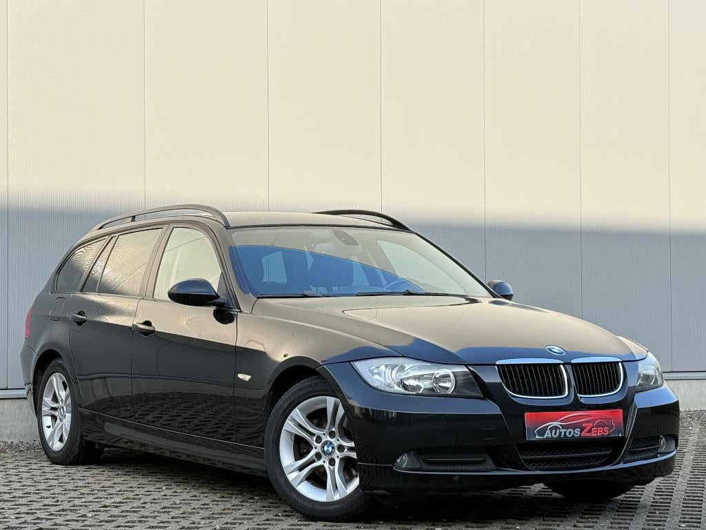 Bmw 318D Break Cruise Navi ParkSensor Leder, Auto's, BMW, 100 kW, Achterwielaandrijving, 1995 cc, Zwart