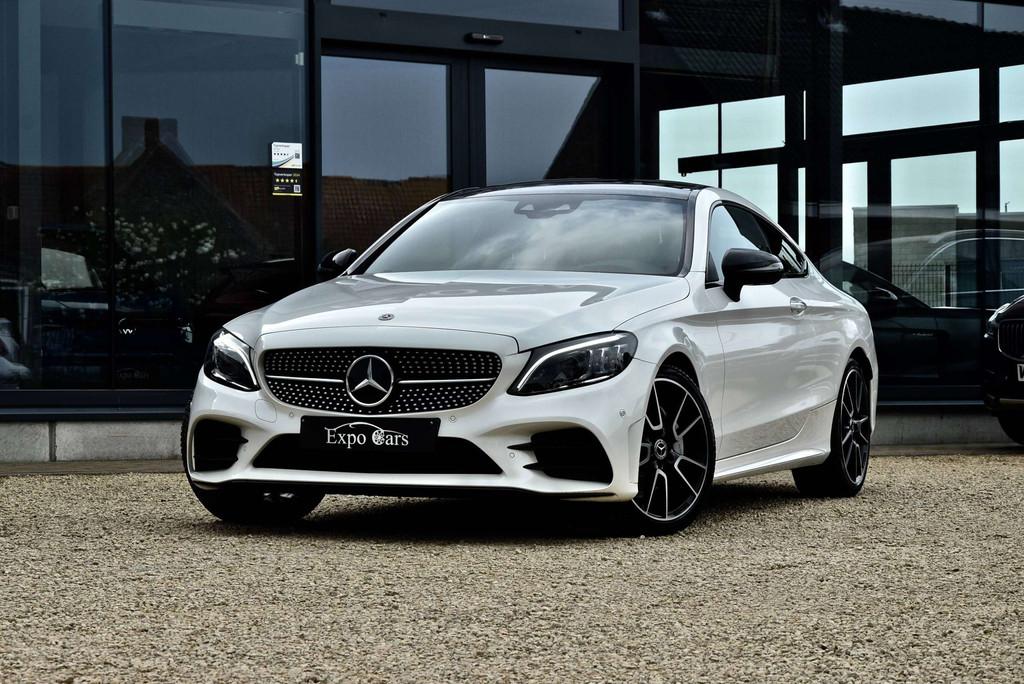 Mercedes-Benz C-Klasse 200 Coupe*PANO DAK*360CAMERA*DISTRO, Automaat, 1497 cc, Gebruikt, 4 cilinders