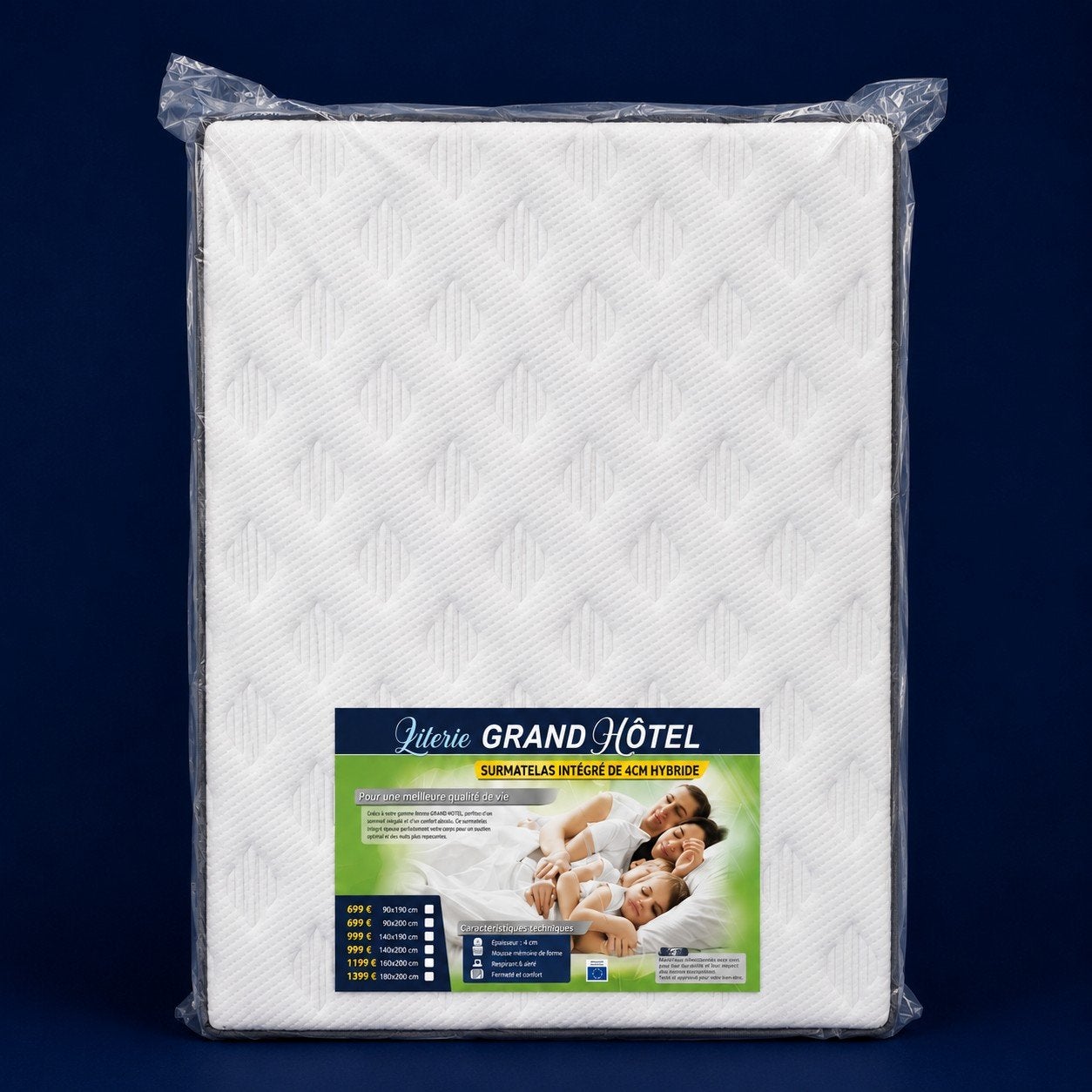 Matelas, Maison & Meubles, Chambre à coucher | Matelas & Sommiers, Enlèvement, Neuf, 200 cm, Matelas