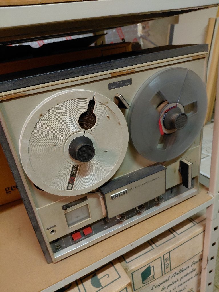 Bandopnemers, Ophalen, Bandrecorder, Met banden