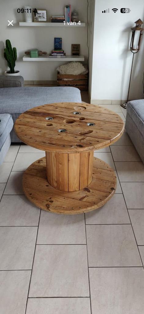 Originele salontafel in zeer goede staat, Maison & Meubles, Tables | Tables de salon, Enlèvement, Comme neuf