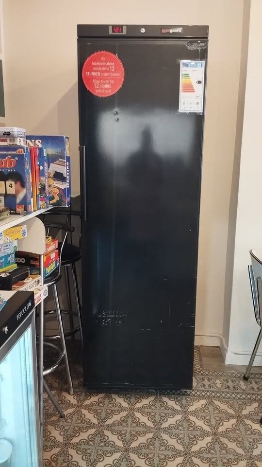 Congélateur noir 400 L (pas de livraison possible !), Enlèvement, Utilisé, À Poser, Congélateur