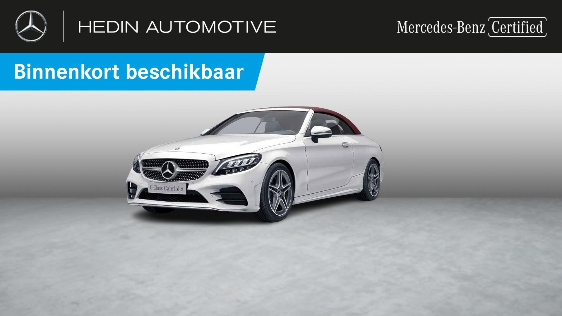 Mercedes-Benz C-Klasse 180 Cabriolet AMG Line | Smartphone I, Automaat, 4 zetels, 4 cilinders, Cabriolet