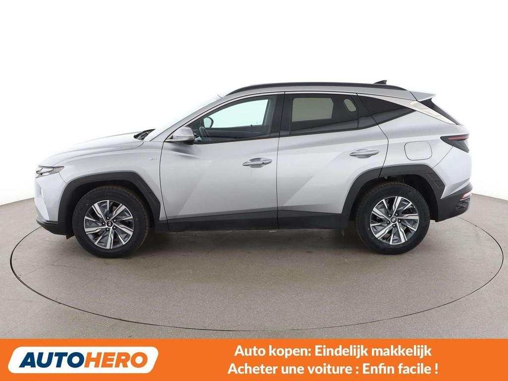 Hyundai Tucson 1.6 T-GDI Mild-Hybrid N Line 2WD (bj 2021), Auto's, Stof, Gebruikt, 5 deurs, Adaptive Cruise Control