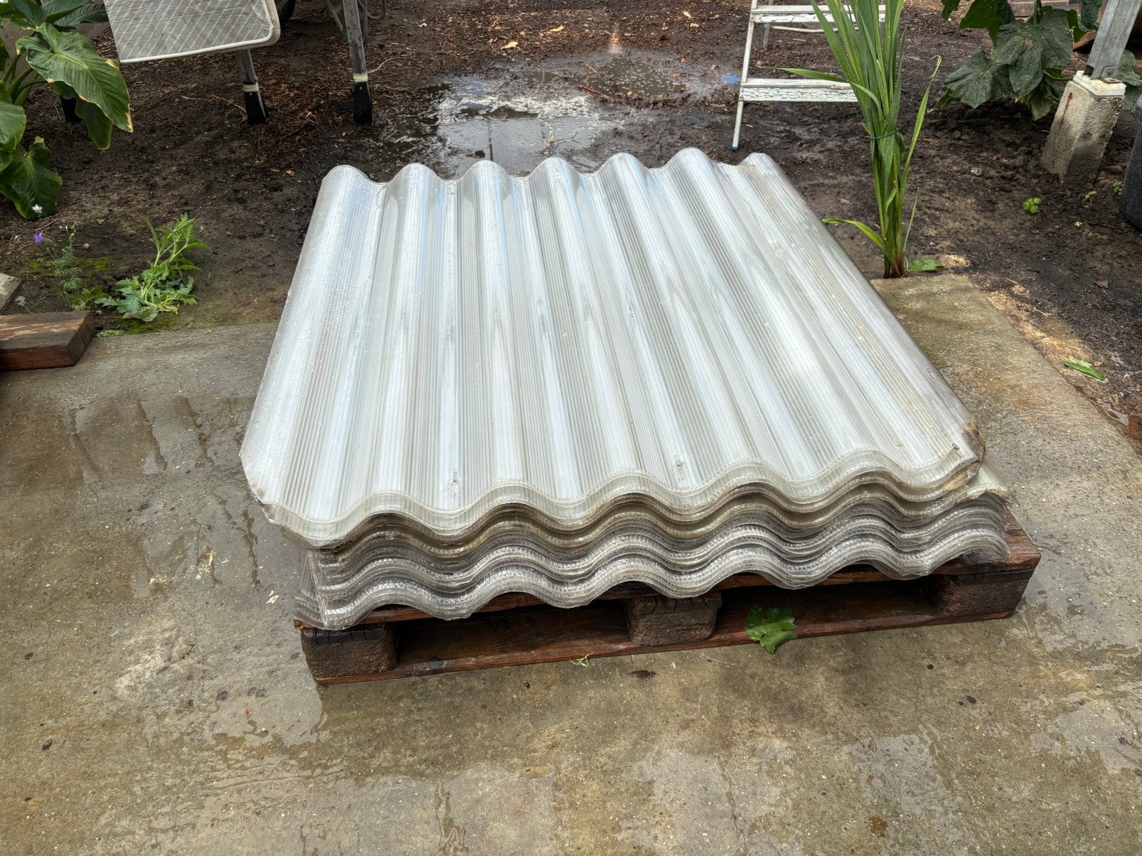 Plaques en polycarbonate, Enlèvement, Utilisé, Autres matériaux