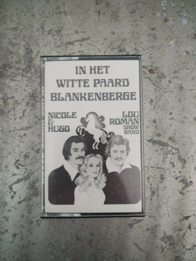 Nicole en Hugo cassette Live in het witte paard, CD & DVD, Cassettes audio, En néerlandais, Originale, 1 cassette audio, Envoi