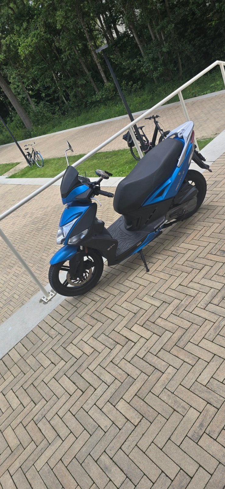 Kymco agility 16 + B klas 50 cc, Ophalen, Benzine, Kymco