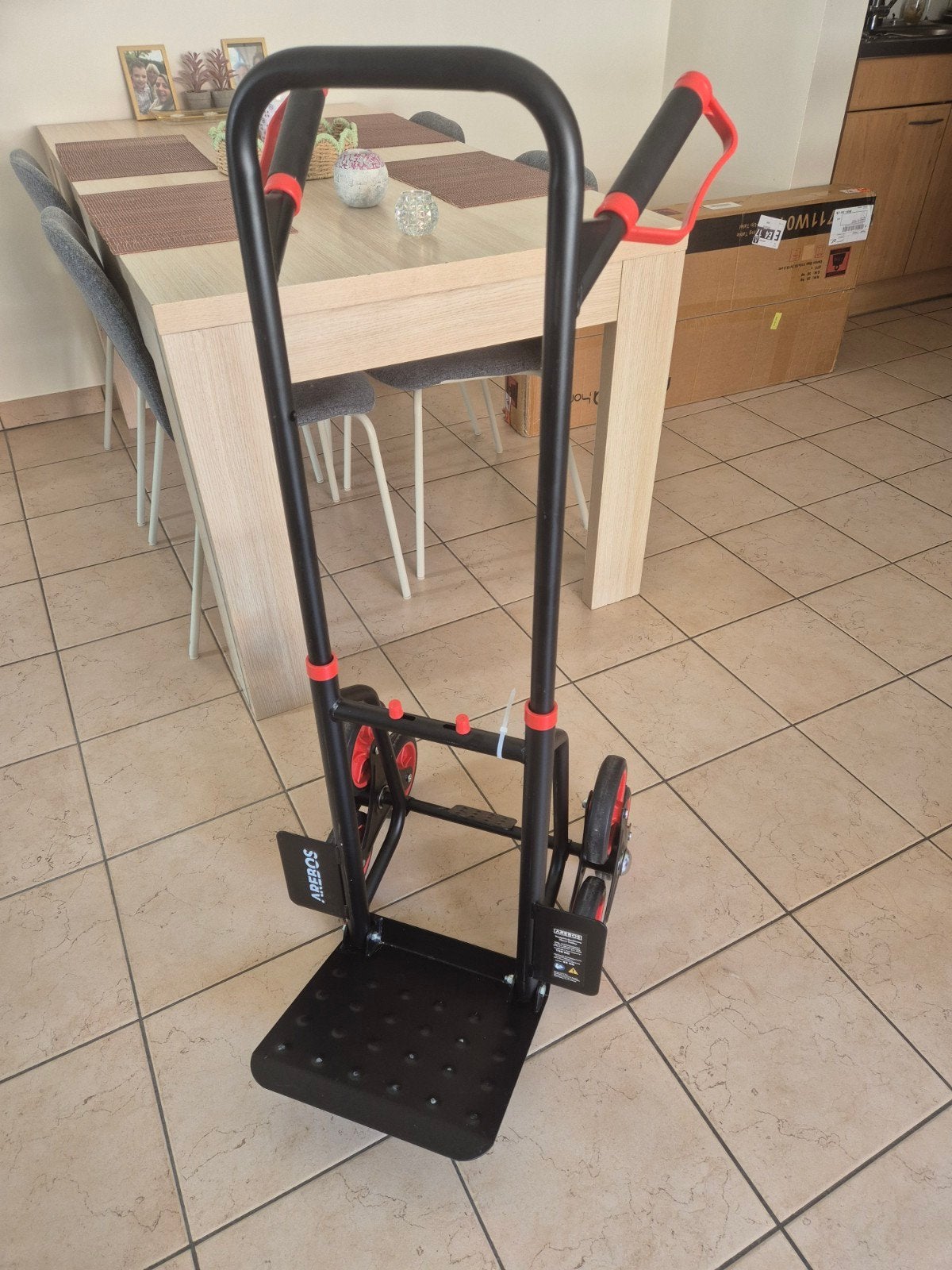 AREBOS Trapsteekwagen Transport Steekwagen 150 kg
AREBOS Tra, Doe-het-zelf en Bouw, Transportwagens, Ophalen, Zo goed als nieuw