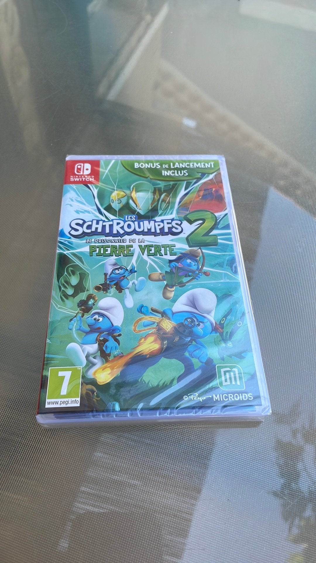 Nintendo switch les schtroumpfs 2 prisonnier pierre verte, Enlèvement ou Envoi, Neuf, Aventure et Action, À partir de 7 ans