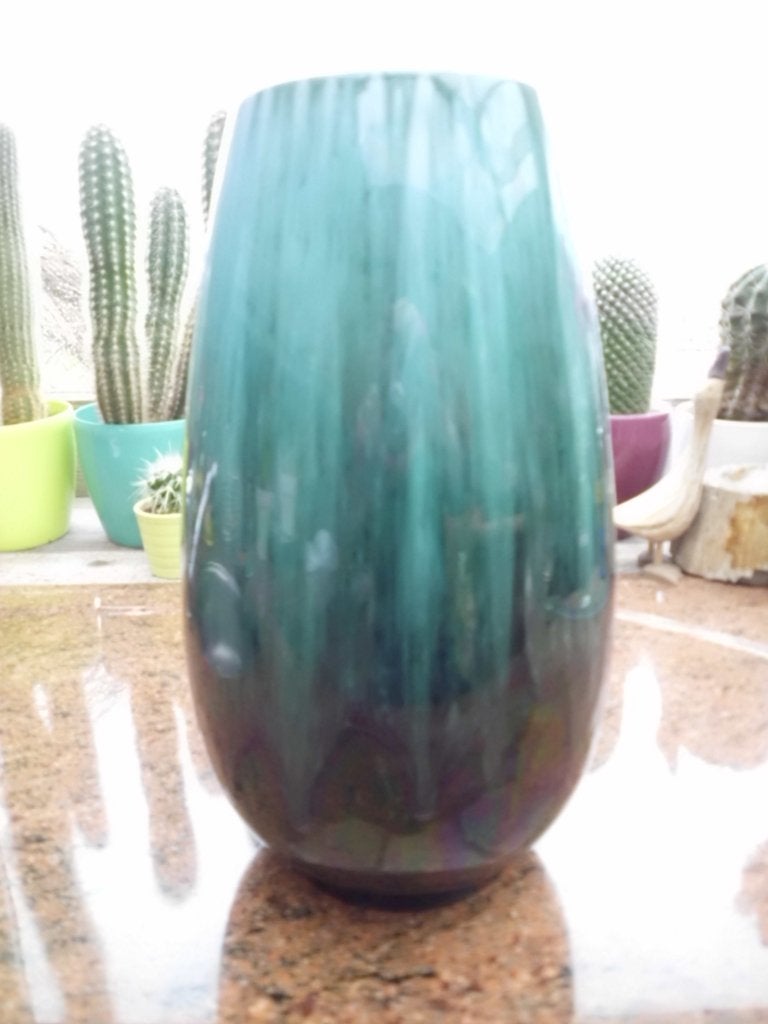 Vaas Bleu Montain Pottery Canada (B M D), Huis en Inrichting, Woonaccessoires | Vazen, Ophalen, Zo goed als nieuw