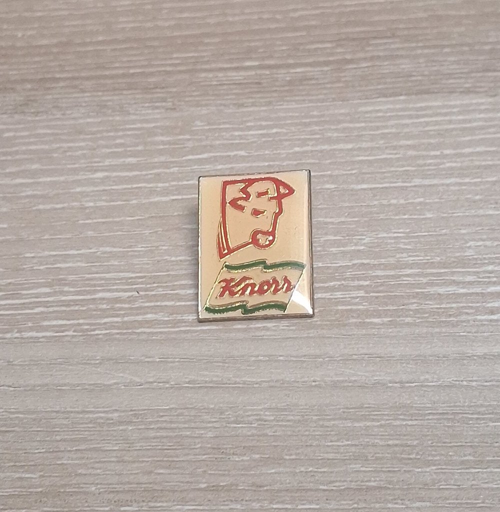 PIN - KNORR, Verzamelen, Verzenden, Gebruikt, Merk, Speldje of Pin