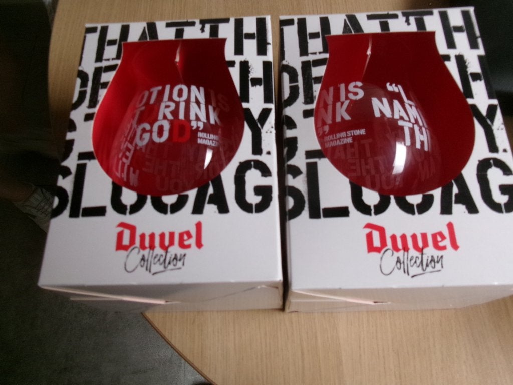 2 verres Duvel, Collections, Enlèvement ou Envoi, Neuf, Verre ou Verres, Duvel