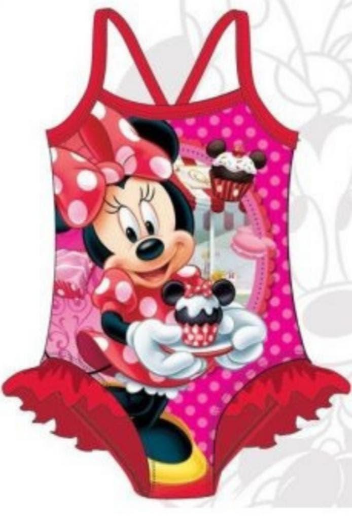 Minnie Mouse Zwempak / Badpak Disney - Maat 128 - AANBIEDING, Kinderen en Baby's, Kinderkleding | Kinder-zwemkleding, Meisje, Minnie Mouse