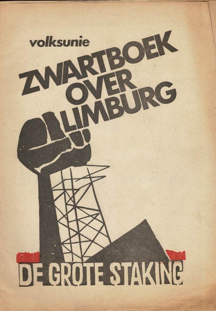 Volksunie. Zwartboek over Limburg. De grote staking., Ophalen of Verzenden, Gelezen
