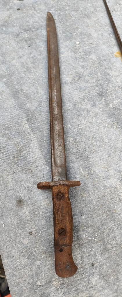 Baïonnette anglaise 1907, Enlèvement
